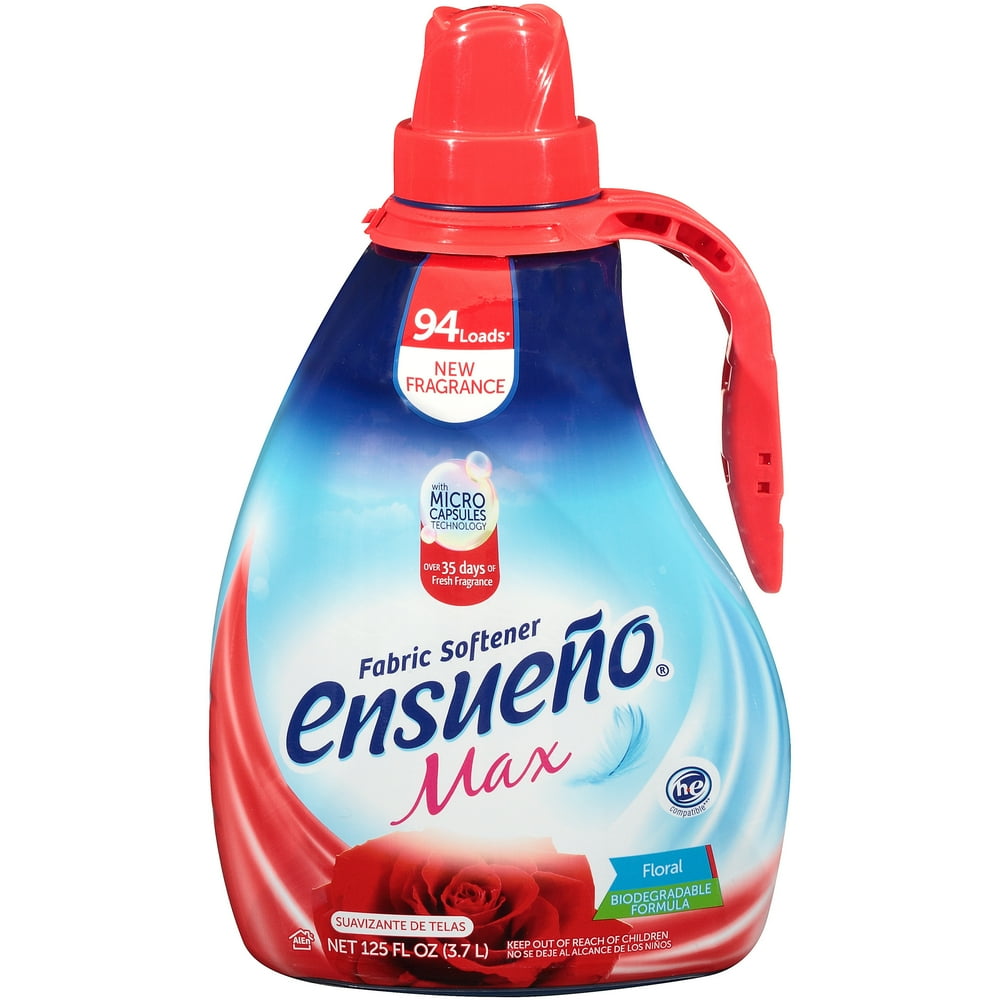 Ensueno® Max Floral Fabric Softener 125 fl. oz. Jug