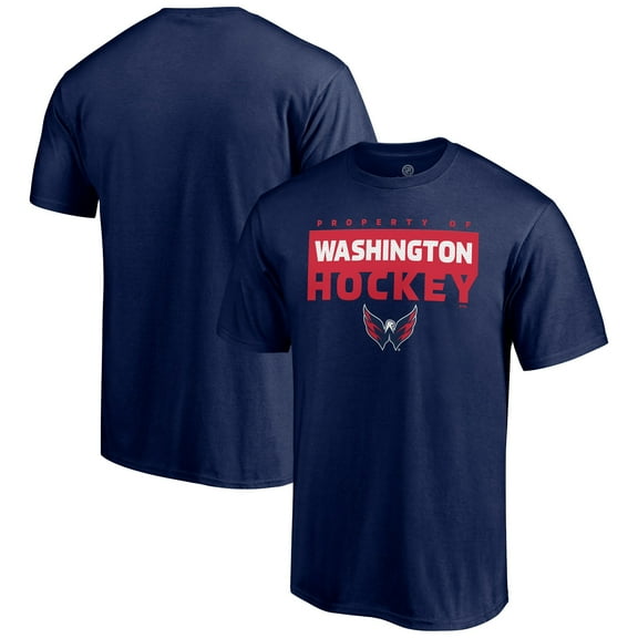 Men's Navy Washington Capitals Gain Ground T-Shirt
