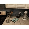 thumbnail image 3 of Christmas Standard Schnauzer Black Oven Mitt, 3 of 7
