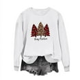 thumbnail image 1 of RKSTN Sweatshirt for Women Col Rond Halloween Imprimé Sweatshirt Manches Longues Sweatshirt à Capuche Sweatshirt de Noël, 1 of 4