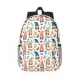thumbnail image 1 of Disketp Barbecue Gnomes Mochila Escolar de 15 Pulgadas, Mochila Ligera para Estudiantes, Viajes y Trabajo, Cómoda y Resistente para el Uso Diario, 1 of 6