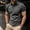 Gray, variant on Njoeus T Shirts Men Big & Tall Tops Men's Classic Slim Fitting Dress Shirts Short Sleeve Casual Work Tops Sports Cotton Bottom T-Shirt Golfs Tee Shirt M-3Xl Mens Muscle Tank Tops
