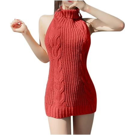 

COBKK Womens Lingerie Sets Lingerie Sets Women s Erotic Lingerie Backless Strap Pajamas V Chest Hollow Knit Erotic Lingerie Teddy Lingerie For Women Red Fancy Comfortable Shapewear Floral O