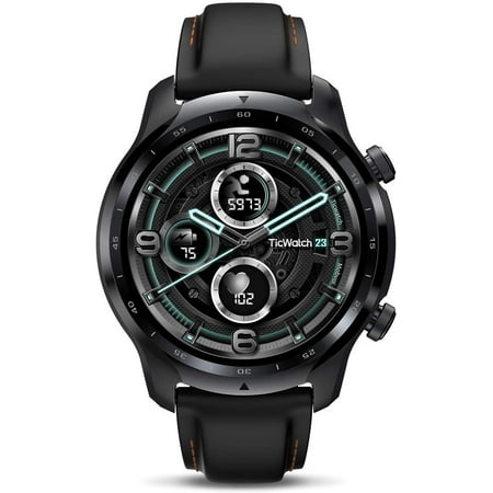 Ticwatch Pro 3 GPS Smart Watch Men's Wear OS Watch Qualcomm Snapdragon Wear 4100 Health Fitness Monitoring, IP68 Waterproof