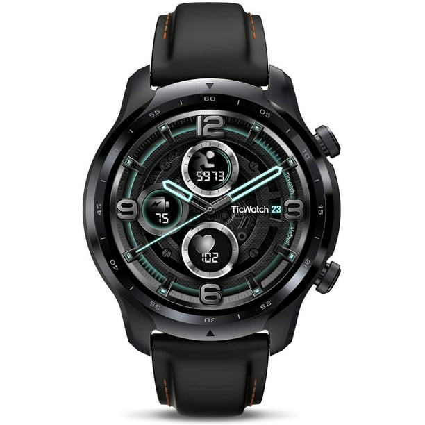 TicWatch Pro 3 GPS Smart Watch Men's Wear OS Watch Qualcomm Snapdragon Wear  4100 Platform Health Fitness Monitor 3-45 Days Battery Life GPS NFC Heart  