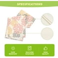 thumbnail image 5 of Pink Dahlia Floral Pinnata Summer Table Runner, Spring Kitchen Dining Table Decoration for Home Party Decor 13x72 Inch, 5 of 6