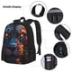 thumbnail image 3 of Easygdp Forest Cool Lion Mochila para Niños y Niñas con Set de Caja de Almuerzo y Estuche para Lápices 3 en 1, Mochila Escolar Estampada para Adolescentes, 3 of 7