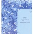 thumbnail image 3 of Designer Greetings Shades of Blue Season's Greetings to You 8 Christmas Gift Card / Money Holders, 3 of 3