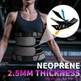 thumbnail image 5 of COMFREE Women's Sauna Waist Trainer Sweat Belt Compression Trimmer Workout Fitness Shapewear, 5 of 7