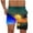 Army Green^, variant on Jjayotai Mens George Shorts Stretch Waist, Men Swim Trunks with Compression Liner, Men's Bathing Suits, Hawaiian Board Shorts, Swimwear Shorts for Men