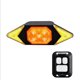 thumbnail image 1 of Luz trasera para bicicleta recargable con control remoto inalámbrico y direccionales, ideal para ciclismo nocturno en montaña o ciudad. Resistente al agua y fácil de instalar en cualquier modelo de, 1 of 6