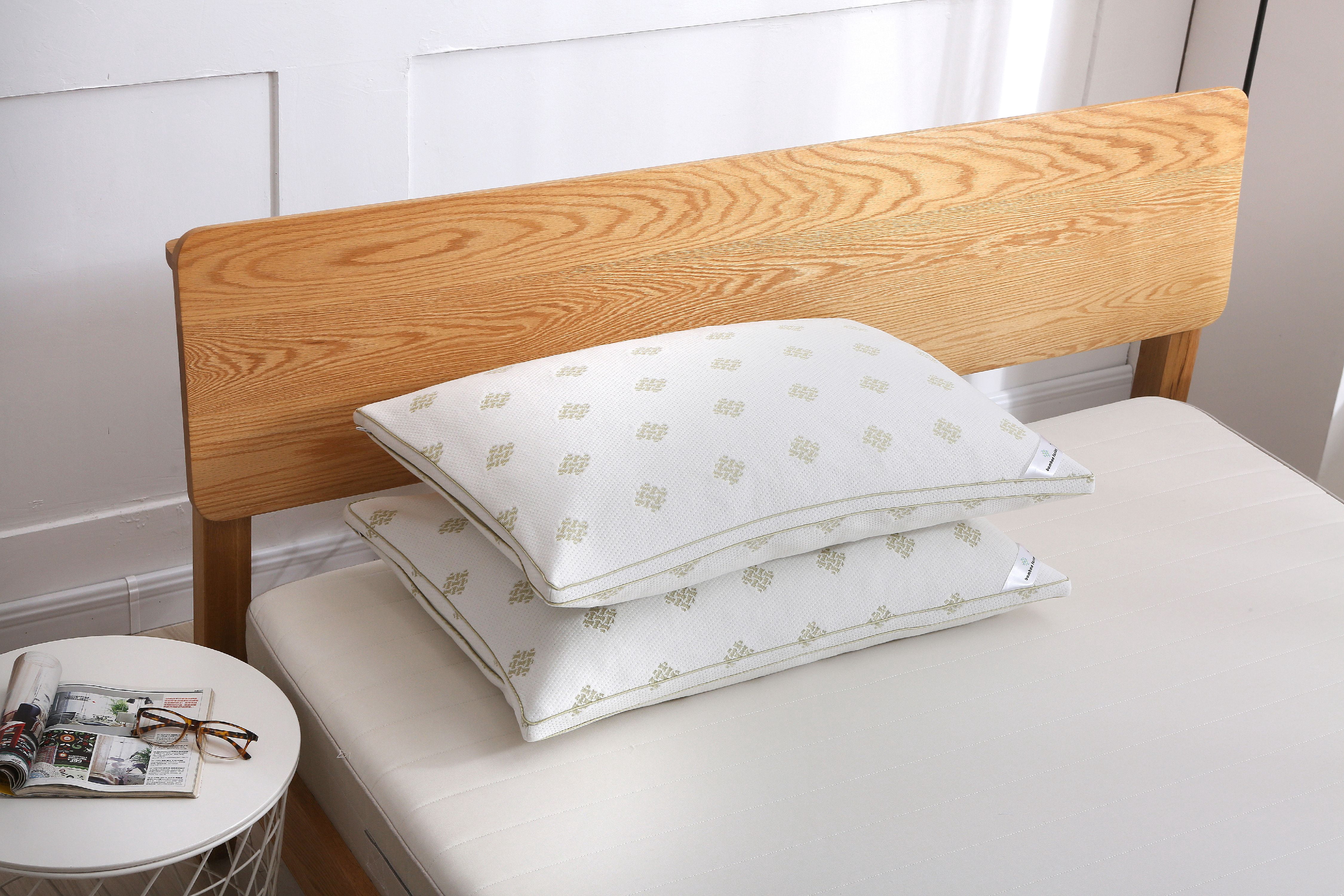 St. James Home Balance Fill Pillow with Soft Rayon Derived from Bamboo, Firm Fill, King Size