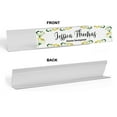thumbnail image 2 of Printtoo Personalized Desk Name Plate Pretty Floral & Leaves Custom Acrylic Office Desk Name Plate Accessory 2x10 Inches, 2 of 5