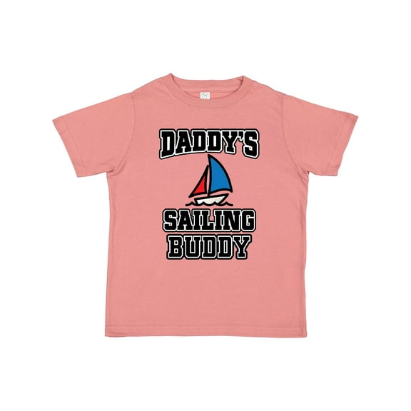 Inktastic Daddy Sailing Buddy Sailboat Boys or Girls Toddler T-Shirt