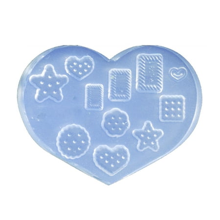 

Mini Food Dessert Crystal Epoxy Resin Mold Cake Candy Chocolate Silicone Mould