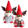 thumbnail image 4 of HOOWIFFY Holiday Decorative Figurines Set of 2 Multi-Cloth Material Seasonal Home Decor, 4 of 8