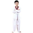 thumbnail image 1 of Bangcool Taekwondo Uniform Traditional Martial Arts Uniform Training Uniform for Kids, 1 of 9
