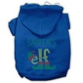 thumbnail image 4 of Mirage Pet Santa's Elf Rhinestone Dog Hoodie Blue XXXL, 4 of 11