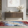 thumbnail image 2 of Superior Arona Modern Non-Slip Indoor Runner 2'7" x 6', Multicolor, 2 of 6
