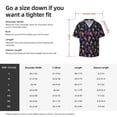 thumbnail image 5 of Kdxio Men's Hawaiian Shirt for Men Short Sleeve Shirt Colorful Birds Summer Casual Holiday Beach Button Down T-Shirts, 5 of 5