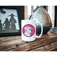 thumbnail image 5 of Pink White Natural Eared Boxer Coffee Mug 15 oz, 5 of 5
