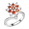 thumbnail image 2 of Bague Rotative Classique Simple Bague Mode Bijoux Luxe Léger Design Premium Bague Brillante, 2 of 5