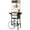 Black, variant on Ktaxon 10oz Popcorn Machine with Cart & Candy Dispenser, 4 Gallon Popper, ETL, Red