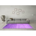 thumbnail image 3 of Ahgly Company Indoor Round Abstract Pink Contemporary Area Rugs, 8' Round, 3 of 4