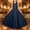 Navy, variant on ITSAME Girls Formal Maxi Dress A-Line Sleeveless Crew Neck Wedding Party Pageant Prom Gown Wine Size 8