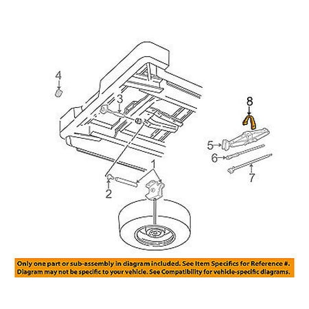 - Dodge CHRYSLER OEM 97-99 Dakota Spare Tire Carrier-Mount Bracket 55257276AA