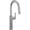 Arctic Stainless, variant on Delta 9986-CZ-DST Altado 1.8 GPM Single Hole Pull Down Bar Faucet - Bronze