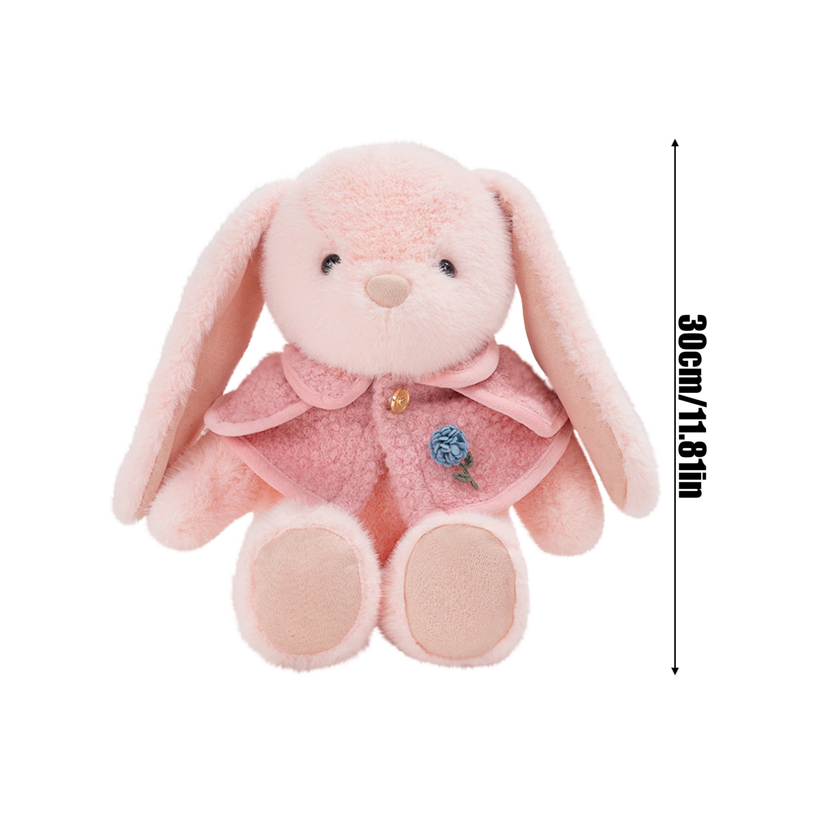 Haiamaoyi Adorable Plush Bunny Stuffed Animal Toy Soft Cuddly Rabbit, Perfect Gift for All Ages