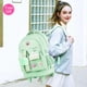 thumbnail image 3 of Mochila con ruedas gxtvo, 3 unidades, para mujeres y niñas, con lonchera, color verde, 3 of 7