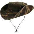 thumbnail image 3 of CoCopeaunt Men Women Wide Brim Bucket Hat Cowboy Hat Sun Protection Sun Hat Retro Fashion Fisherman Hat Caps Foldable Outdoor, 3 of 4