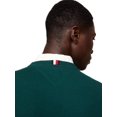 thumbnail image 3 of Jersey Tommy Hilfiger liso con cuello redondo para hombre, color verde ciprés, 3 of 4