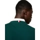 thumbnail image 3 of Jersey Tommy Hilfiger liso con cuello redondo para hombre, color verde ciprés, 3 of 4