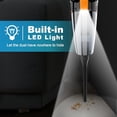 thumbnail image 5 of Aspiradora de mano inalámbrica para coche, portátil, con luz LED, alta potencia de succión, ligera, recargable, ideal para coche, hogar, oficina, recoge pelos de mascotas, color negro., 5 of 5