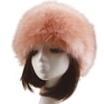 thumbnail image 2 of Skymirror Women Hat Solid Color Faux Fur Headwear Brimless Empty Top Hat for Skiing, 2 of 8