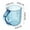 A,B,C,D, variant on PPgejGEK High-grade Transparent Imitation Crystal Toothbrushing Mouthwash Cup for Students Couple Household Bathroom Decor Wash Cup
