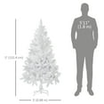 thumbnail image 3 of HOMCOM 5ft Artificial Christmas Tree Holiday Home Decor Pine Auto Open, 3 of 10
