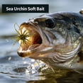 thumbnail image 4 of 6Pcs Fuzzy Dice Fishing Lure for Bass Fishing, Soft TPR Creature Bait, Floating Soft Plastic Lures with Reflective Glitter, Lifelike Breathing Action for Freshwater & Saltwater, 4 of 7
