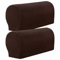 AUQ Set of 2 Stretch Armrest Covers,Chair Arm Covers,Sofa Arm Covers,Arm Covers for Chairs Couch Sofa Armchair Slipcovers for Recliner Sofa