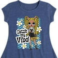 thumbnail image 3 of LOL OMG! Fashion Dolls - Catch My Vibe - Toddler & Youth Girls Fit & Flare Dress, 3 of 4