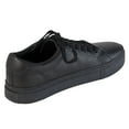 thumbnail image 2 of SATURDAYS NYC Men's Derek Leather Sneaker Sz 11.5 Black, 2 of 3
