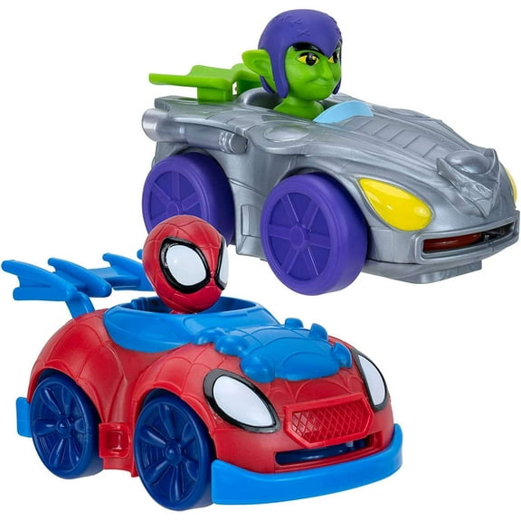Marvel Disc Dashers Spidey vs Green Goblin Vehicle 2-Pack