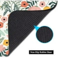 thumbnail image 4 of SHIBA-Small Mouse Pad, Mini Mouse Pad 6 X 8 Inch with Non-Slip Rubber Base for Keyboard Tray Laptops Wireless Mouse Home Office Travel, Washable & Portable (Pretty Flowers), 4 of 4