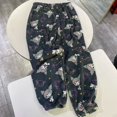 thumbnail image 1 of New Sanrio Hello Kitty Kuromi Melody Cartoon Pants Y2K Women's Home Warmth Plush Sleepwear Pants Kawaii Girls' Casual Pants Gift, 1 of 4