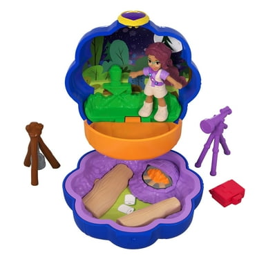 Polly Pocket Tiny Pocket Places Picnic Compact W Ith Shani Doll