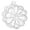 Flower, variant on Acrylic Candy Boxes Snowflake, 12 Pack - 2.36"x2.36"x0.98", Clear Treat Containers for Wedding Favors, Birthday Parties, Gifts & Ornaments
