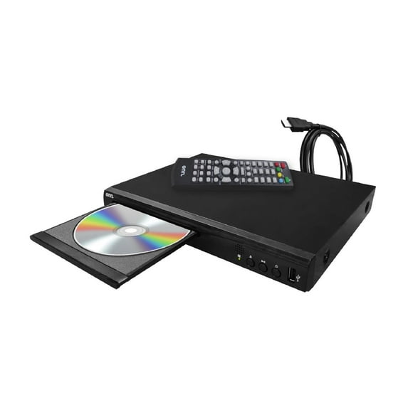 Restored ONN Blu-ray Player with HDMI Cable, High Definition Video Output up to 1920x1080 pixels, Black (Refurbished)